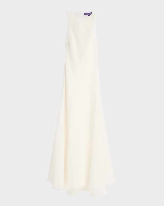 Zackery Washed Organza Evening Dress